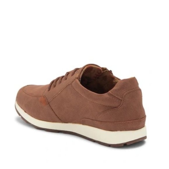 B.O.C Womens Khloe Rust Nubuck Leather Velvet Lined Sneaker Size 7 New in Box - Picture 5 of 6